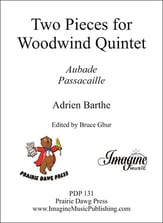 Two Pieces for Woodwind Quintet cover